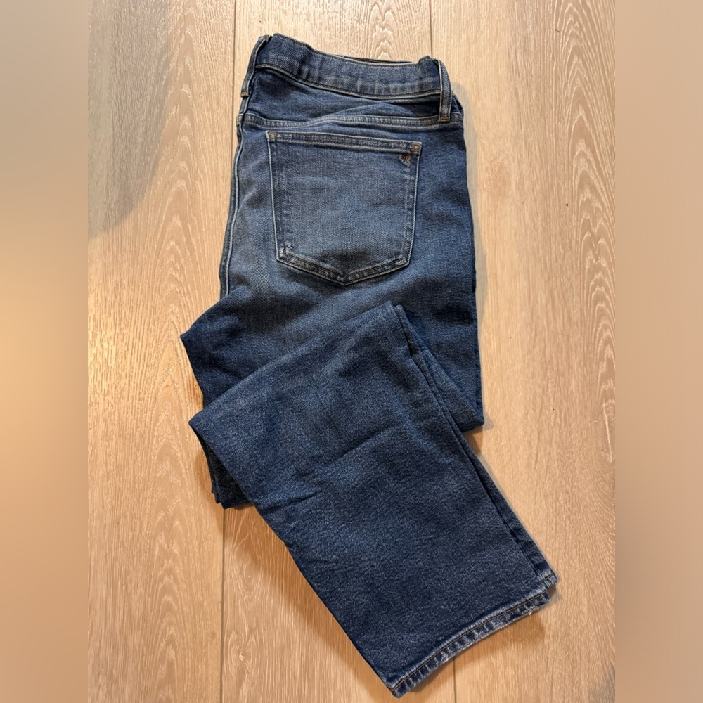 Madewell Maternity Classic Straight Jean